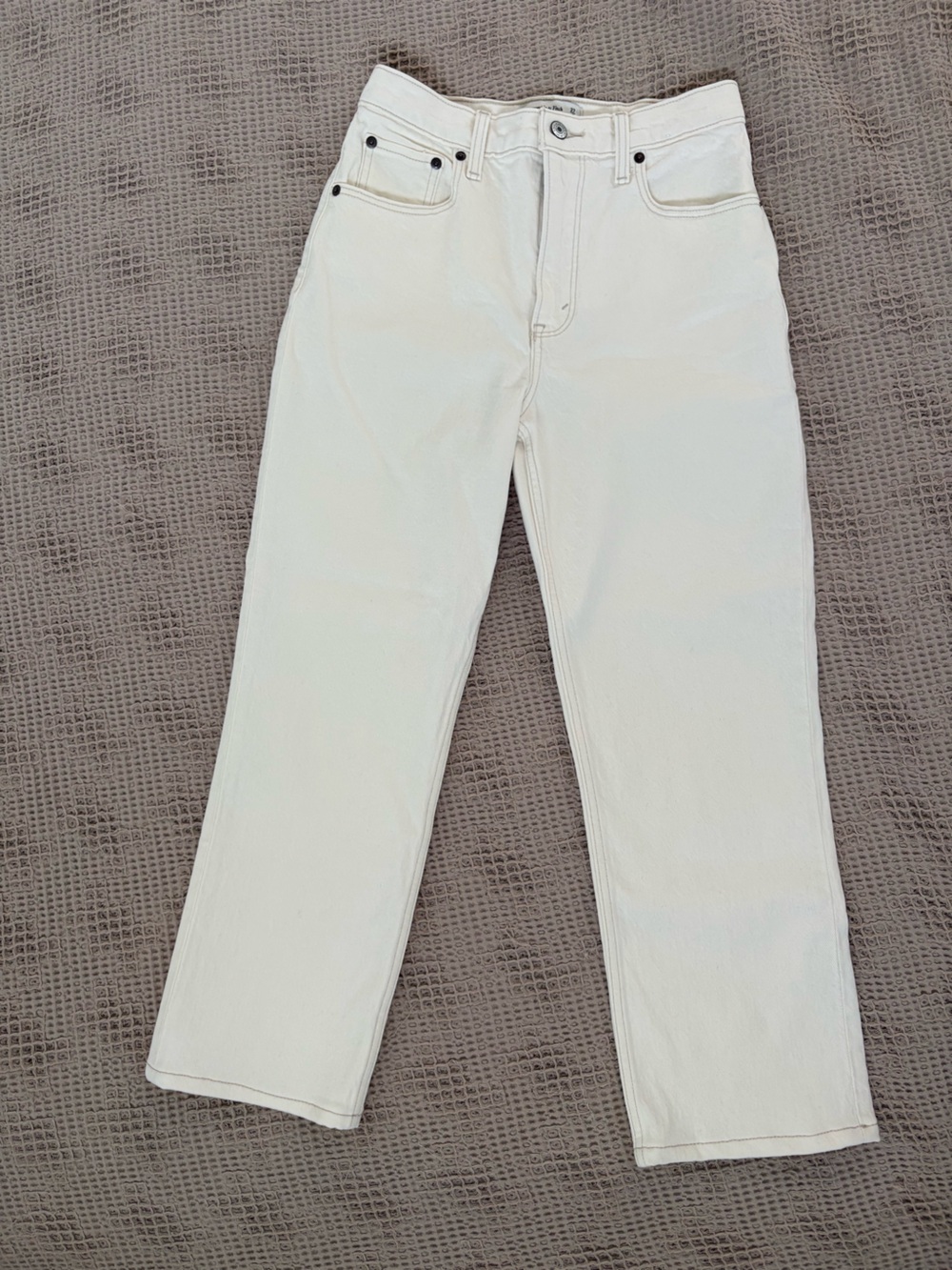 Abercrombie & Fitch Off-White Jeans